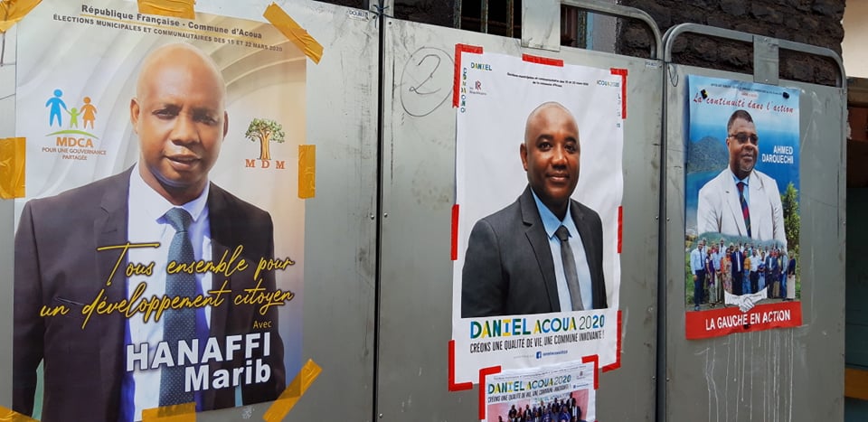Premier tour des élections municipales Acoua, 15 mars 2020